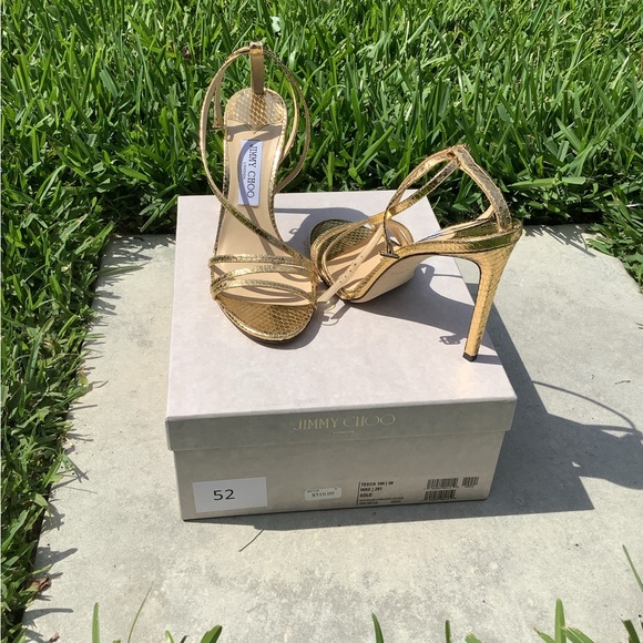 Jimmy Choo London - Tesca 100 - 40 WKE - 201 GOLD